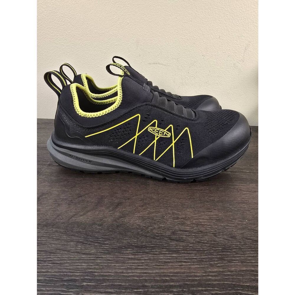 New Keen Vista Energy Shift All Terrain Utility Shoes Black Neon Men's Size 11